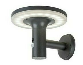 Solární svítidlo Alaska antracitová LED 10W RABALUX 77017