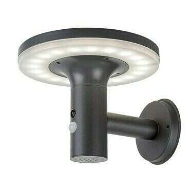 Solární svítidlo Alaska antracitová LED 10W RABALUX 77017