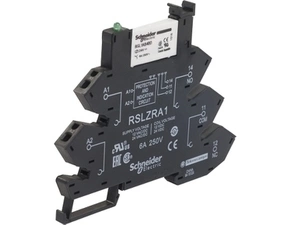 SCHN RSL1PRBU Relé 24V AC/DC+patice-pružinové svorky (obj.množství 10 ks) RP 0,03kč/ks