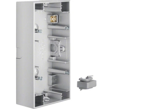 HAG 10527003 Krabice, 2-násobná, instal.hl. 37mm, vhodná pro montáž na hořlavé podklady na povrch, B