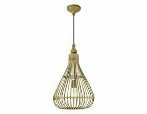 Závěsné svítidlo AMSFIELD hnědá O350 mm 1X60W EGLO