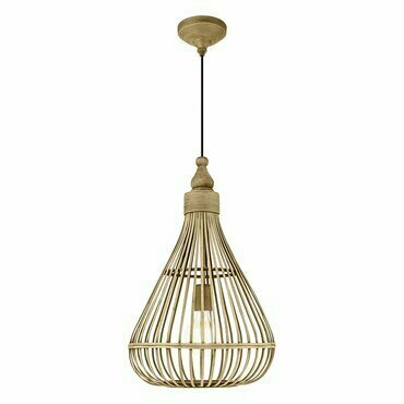 Závěsné svítidlo AMSFIELD hnědá O350 mm 1X60W EGLO