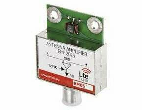 Předzesilovač anténní EMOS J5802, VHF/UHF, 25dB