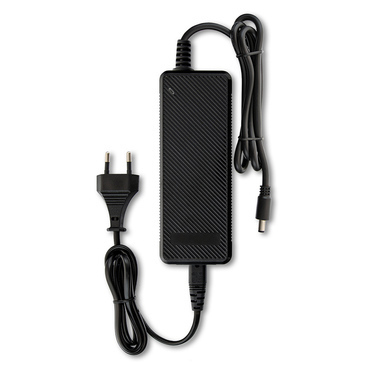 Adaptér napájecí MC LED adaptér 96W, DC 24V/4A, IP20, černý plast, s vidlicí