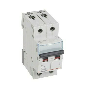 Jistič dvoupolový LEGRAND 404111 TX3 2P B13 10000A