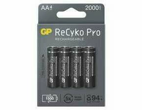 Baterie nabíjecí GP ReCyko B22204 Pro AA (HR6) 4PP
