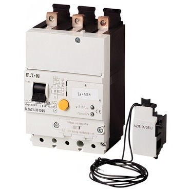 Spoušť chráničová EATON 104609 NZM1-XFI30U,pro NZM1, 3pól, spodní montáž, In=100A, Idn=0.03A
