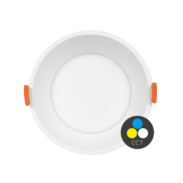 LED svítidlo vestavné ECOPLANET TINA 12W, 1560lm, CCT 3000/4000/6500K, IP20, bílá