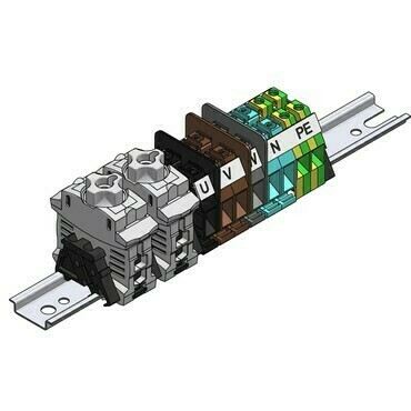 BEČOV H416128 Stožárová výzbroj SV - A - 6.16.5/2 (dva nosiče pojistek)