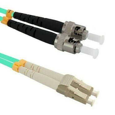 Patch kabel WIREX PO5DLCST5OM3, LC/UPC-ST/UPC, Multimode, 50/125, Duplex, OM3, 5 m