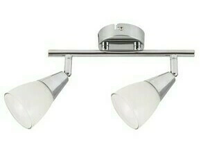 Bodové svítidlo Nicolette chromová E14 2×40W RABALUX 6768