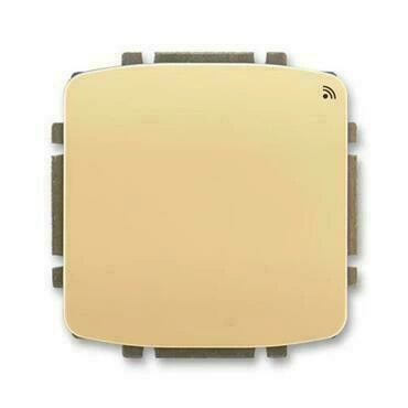 Spínač s krátkocest. ovl. ABB Tango 3299A-A23108 D, béžová, s přijímačem RF signálu, 868 MHz