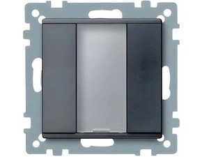 SCHN MTN627514 KNX tlač. panel 1-násobný plus, Antracit, System M