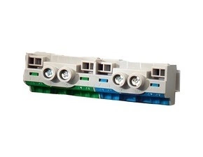 HEN KV FC 04 Svorkovnice PE+N, každá 2x 25mm2+ 4x 4mm2, provedení FIXCONNECT, pro skříně KV s 4,5 mo