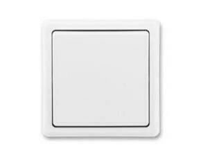 Spínač jednopólový ABB Classic 3553-01289 B1, řazení 1, jasně bílá