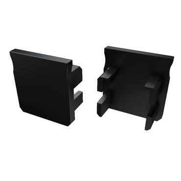 Koncovka profilu GREENLUX EC-PROFIL Y BLACK (12-0092-01)