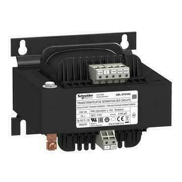 SCHN ABL6TS10G Iz.tran.prim.230a400V sek.115V 100VA RP 2,39kč/ks
