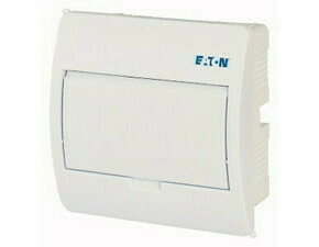 Rozvodnice zápustná EATON 281697 BC-U-1/8-TW-ECO, bílé plast. dveře, 1 řada, 8 modulů