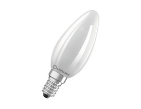 LED žárovka svíčka LEDVANCE LED CLB40DIM 4.2W 927 FILFR E14 S, matná, stmívatelná