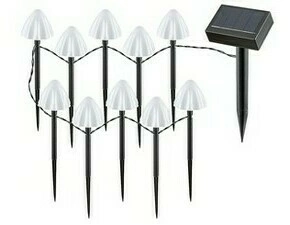 Solární svítidlo Skadar černá LED 2W RABALUX 77007
