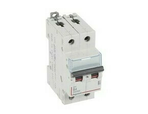 Jistič dvoupolový LEGRAND 408938 DX3 2P B4 10000A/16KA