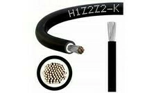 Kabel solární H1Z2Z2-K 01X6 1kV BLACK á500 měděný
