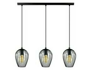Svítidlo závěsné EGLO HL 3 E27 L-700 SCHWARZ NEWTOWN