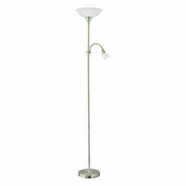 Lampa stojací EGLO STL 1 M.LESELAMPE NICKEL-MATT UP 2