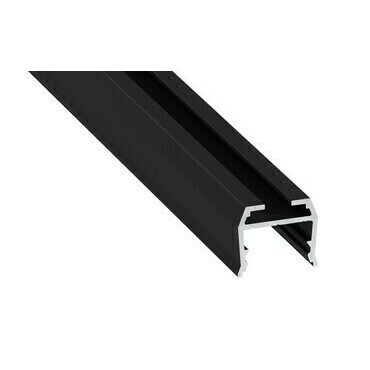 LED profil GREENLUX AL-PROFIL AXEL BLACK ANODIZED 2M (10-1362-20)