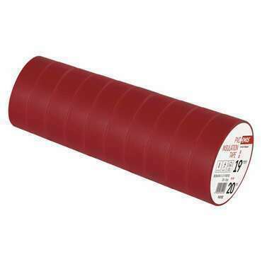 EMOS F61923 PÁSKA PVC 19/20 ČERVENÁ