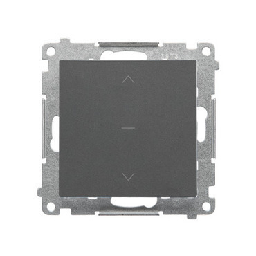 SIMON TZP1K.01/116 Ovladač žaluziový - tlačítko (přístroj s krytem), třípolohový, řazení 1/0-0-1/0,