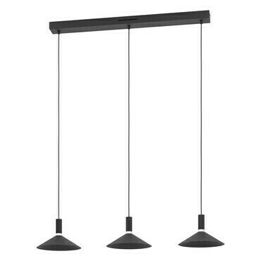 Svítidlo závěsné EGLO LED-RGB/CCT HL/3 SCHWARZ'CONOMAVILLA-Z'