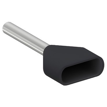 SCHN AZ5DE015 Dvojitá kabelová koncovka 1,5 mm2