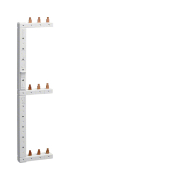 HAG KCL368L Meziřadové přípojnice, 3-pólové propojení ze spodu