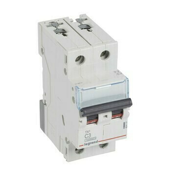 Jistič dvoupolový LEGRAND 404199 TX3 2P C3 10000A