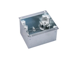 SIMON KGH401/8 Základna krabice podlahové ocelové KGH, do litých podlah, 4 přístroje K45, ocel