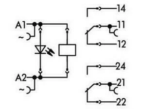 WAGO 788-512 Reléový modul