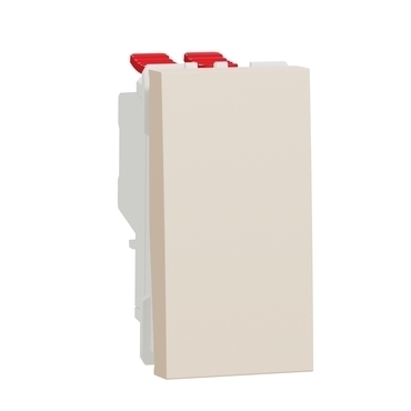 SCHN NU310544 Unica - Přepínač křížový řazení 7, 1M, Béžový