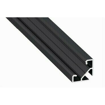 LED profil GREENLUX AL-PROFIL AJAR ROCK ANTHRACITE LACQUERED 2M (10-1389-20)