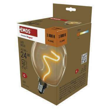 EMOS Z50B11 LED DECO CG125A "BURGEON" 4,5W 240 lm E27 WW+