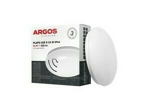 LED svítidlo přisazené ARGOS PLAFO LED S 24W IP44 se senzorem