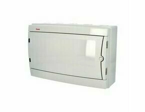 FAM 3918 Rozvodnice Acqua 3918-TB IP65, 18mod., na omítku, neprůhl. dveře, 274x426x131mm