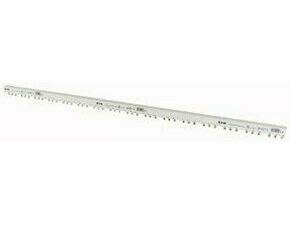 EATON 121995 BB-UL-25/2P+AS-2,5M/46 Propojovací lišta 1m, 2-pól + pom.kont., In=100A, 25mm2