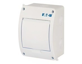 Rozvodnice nástěnná EATON 281649 BC-O-1/5-TW-ECO, bílé plast. dveře, 1 řada, 5 modulů