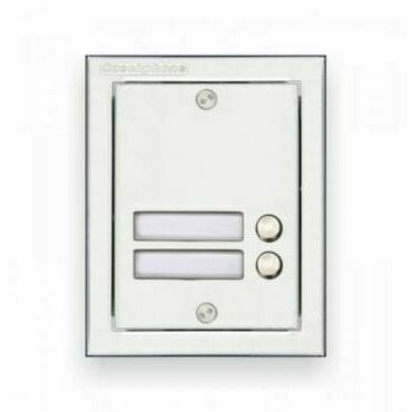 Tablo zvonkové CZECHPHONE 4004000147, TT-D-LN 2E+RZ0, 2 jmenovka