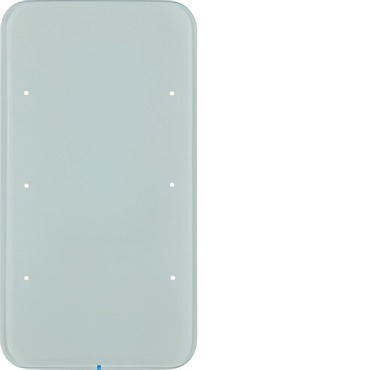 HAG 75143860 Dotykový sensor 3-násobný komfort, Berker R.1, sklo, bílá