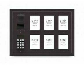CZPHONE 4004093018 S elektronickým papírem (E-INK) FlatLine: MĚDĚNÁ - MELODY: klávesnice až 96 jmen