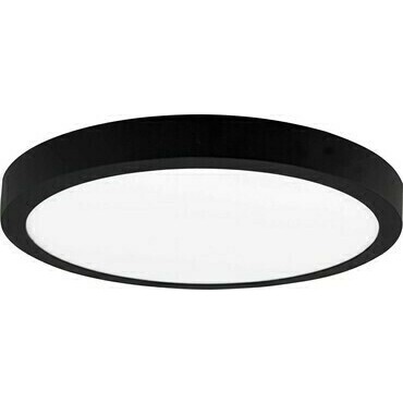 LED svítidlo vestavné GREENLUX LED FENIX-R Black 24W CCT