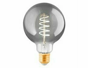 LED žárovka EGLO LM-E27-LED G95 4W 2000K SMOKY 1STK