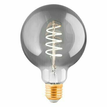 LED žárovka EGLO LM-E27-LED G95 4W 2000K SMOKY 1STK